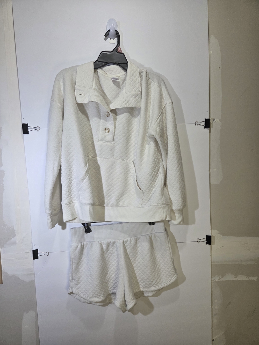 stars above Cream Quilted Pullover & Shorts Sleep Set - Picture 8 of 16